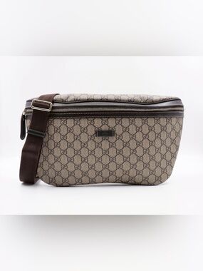Gucci Belt bag Brown/Tan GG Monogram Belt Bag